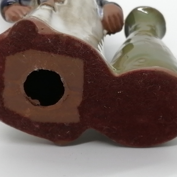 VTG Japanese Girl Figurine with Bud Vase - Picture 7 of 13